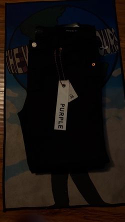Authentic purple jeans