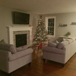 Boston Interiors sofa and loveseat