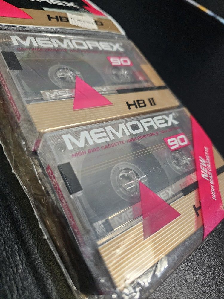 Memorex HBII High Bias Casette 90 Minute Tapes
