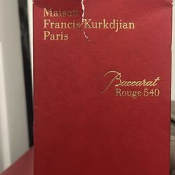 Baccarat Rouge 540