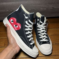 Comme des Garçons Playx Converse Chuck 70 High 'Black'