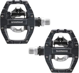SHIMANO PD-EH500 SPD & Flat Dual Sided Bike Pedal for Indoor Cycling & Urban Riding