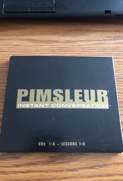 Pimsleur Instant Conversation lessons 1-8 4 cds