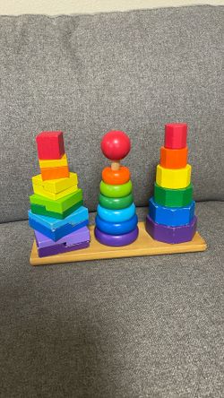 Kid Wooden Educational Toy Stacker