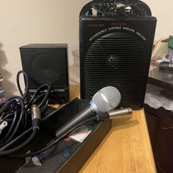Portable (battery/plug In) PA System 