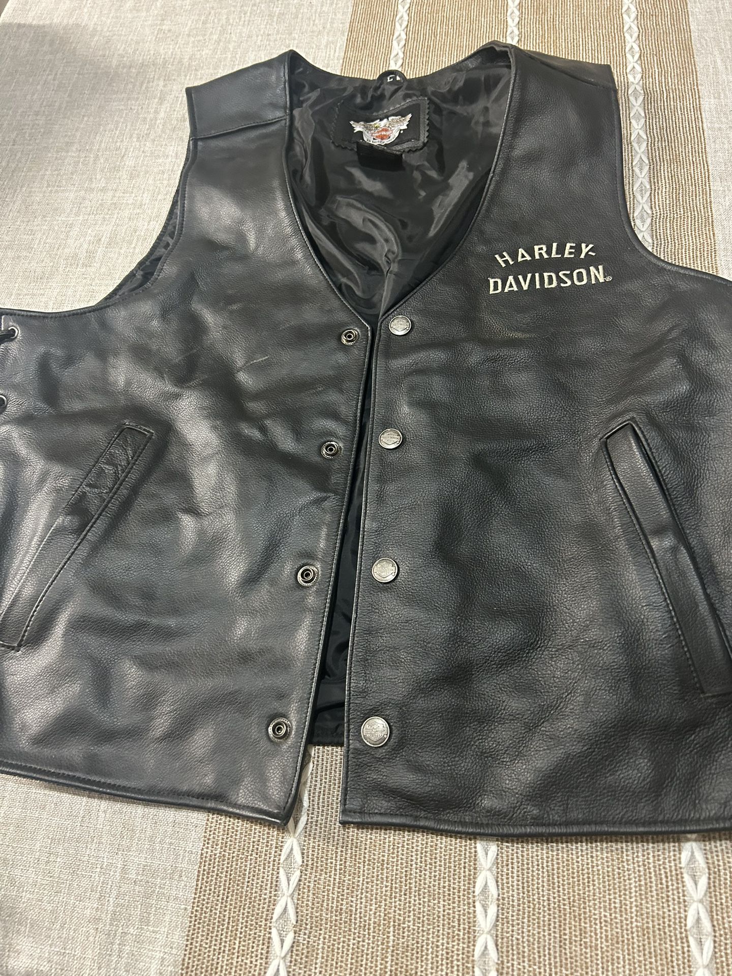 Harley Davidson Leather Vest