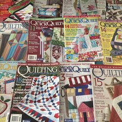 Mc Calls Quilting Magazine Lot: Back Issues 