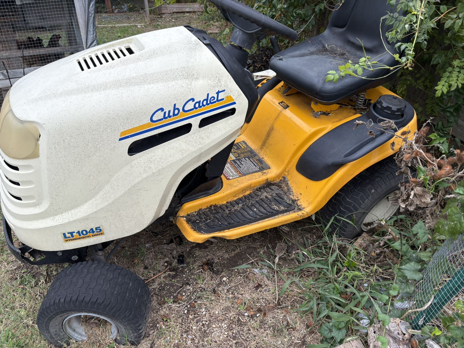 Free Cub Cadet Riding mower - Needs Work - Free!