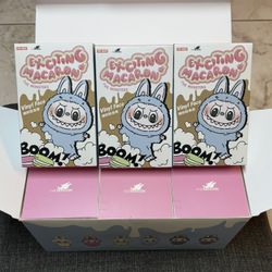 Pop Mart Labubu The Monsters Exciting Macaron Vinyl Plush