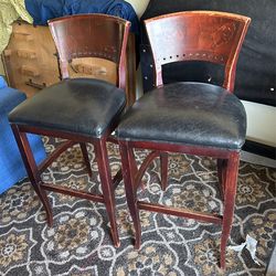 Antique Barstools Very Beautiful