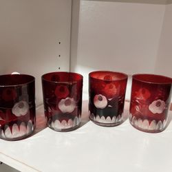 Red Ruby Glass 