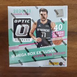 2020-21 Panini Donruss Optic Basketball MEGA Box FANATICS