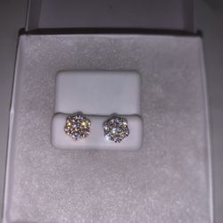 Moissanite Earrings 