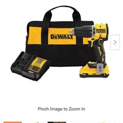 DeWalt Cordless 1/2 in. Compact Hammer Drill with 3.0Ah Battery, Charger and Bag