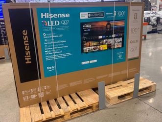100U65QC 100” Hisense smart 4k Qled tv