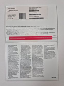 Microsoft Windows 8.1 OEM 64-Bit System Builder DVD w/ License Key - WN7-00615
