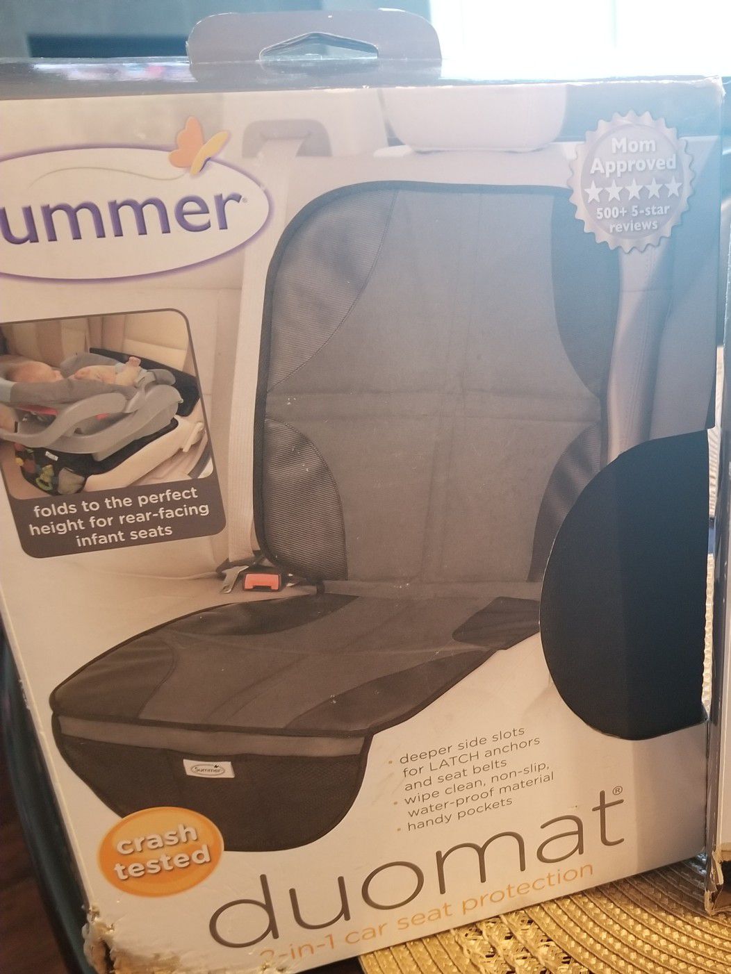 NEW TWO car seat protectors