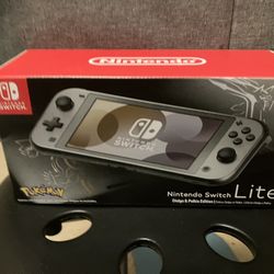 Nintendo Switch Lite Dialga Palkia Edition Pokémon Console system
