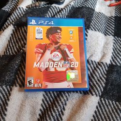Madden 20 Ps 4 Game