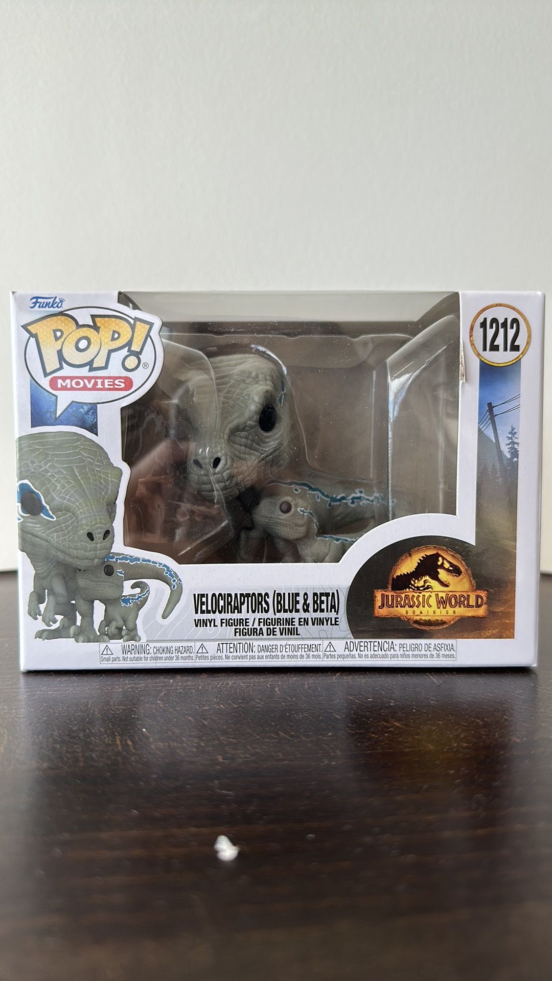 Jurassic World Velociraptors (Blue & Beta) Funko Pop #1212