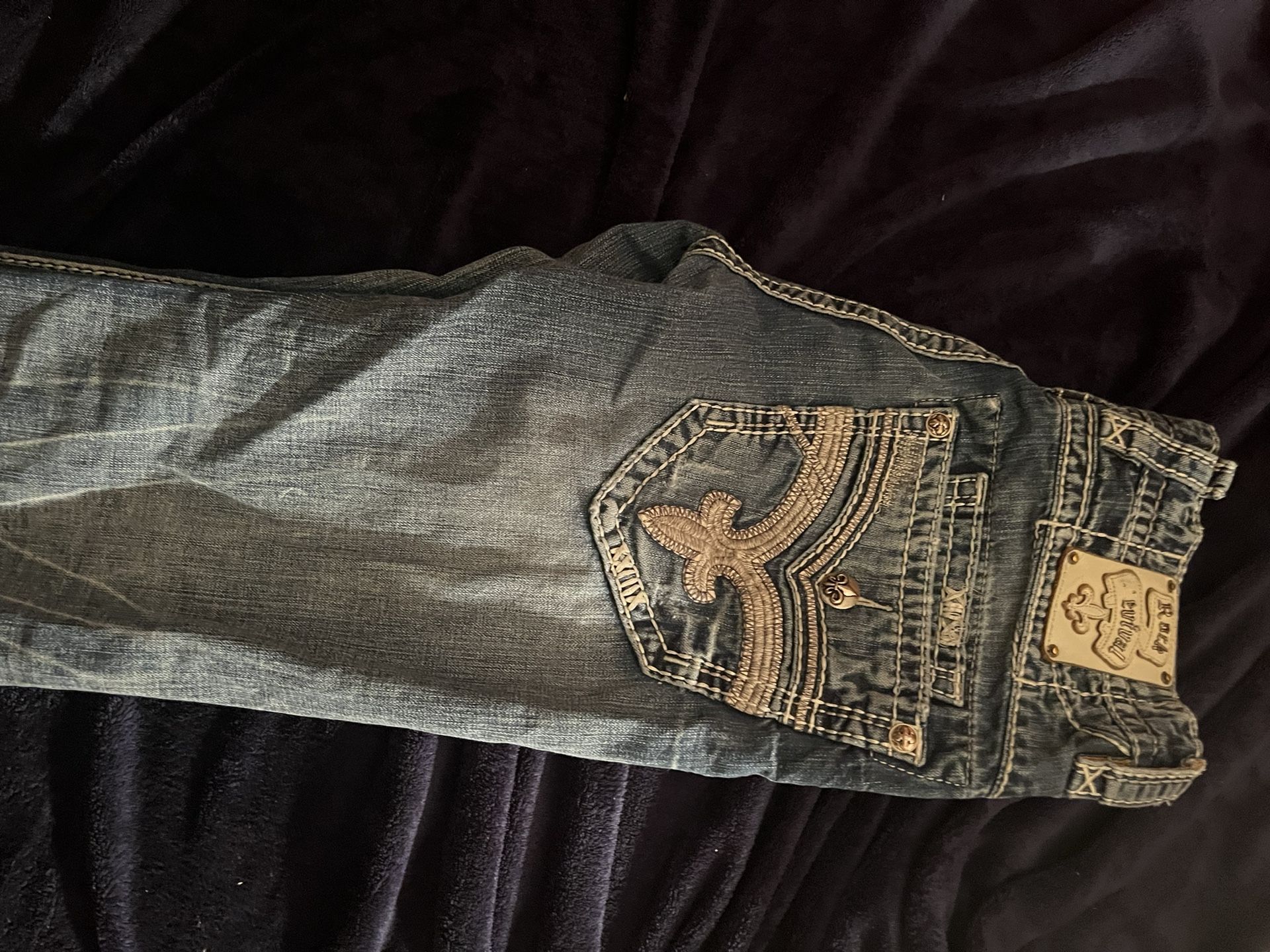 Rock Revivals Navy Blue
