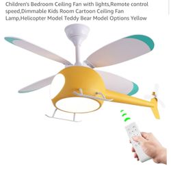 Helicopter Fan light