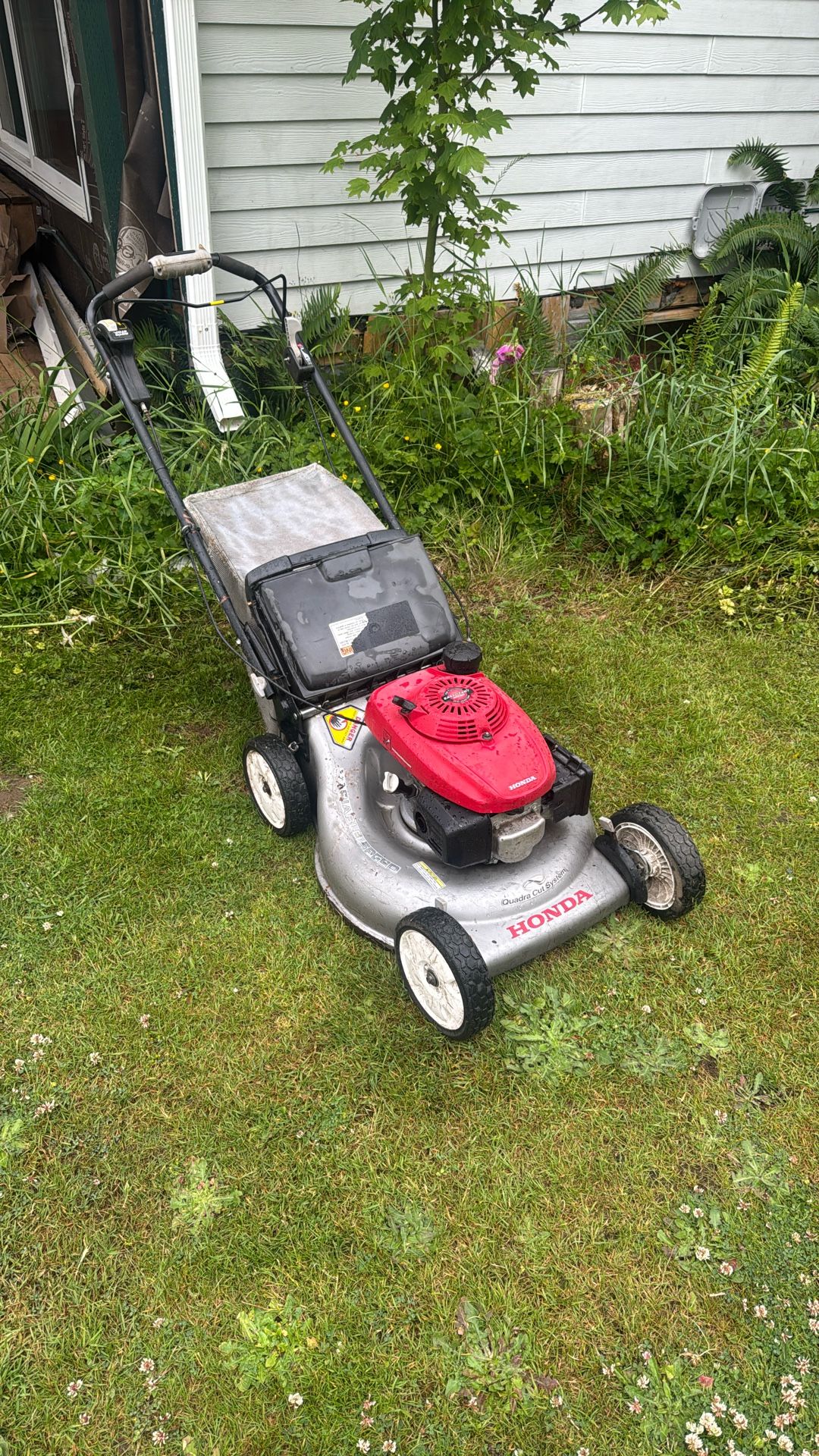 Lawnmower Quadro cut system Honda self-propelled does not work