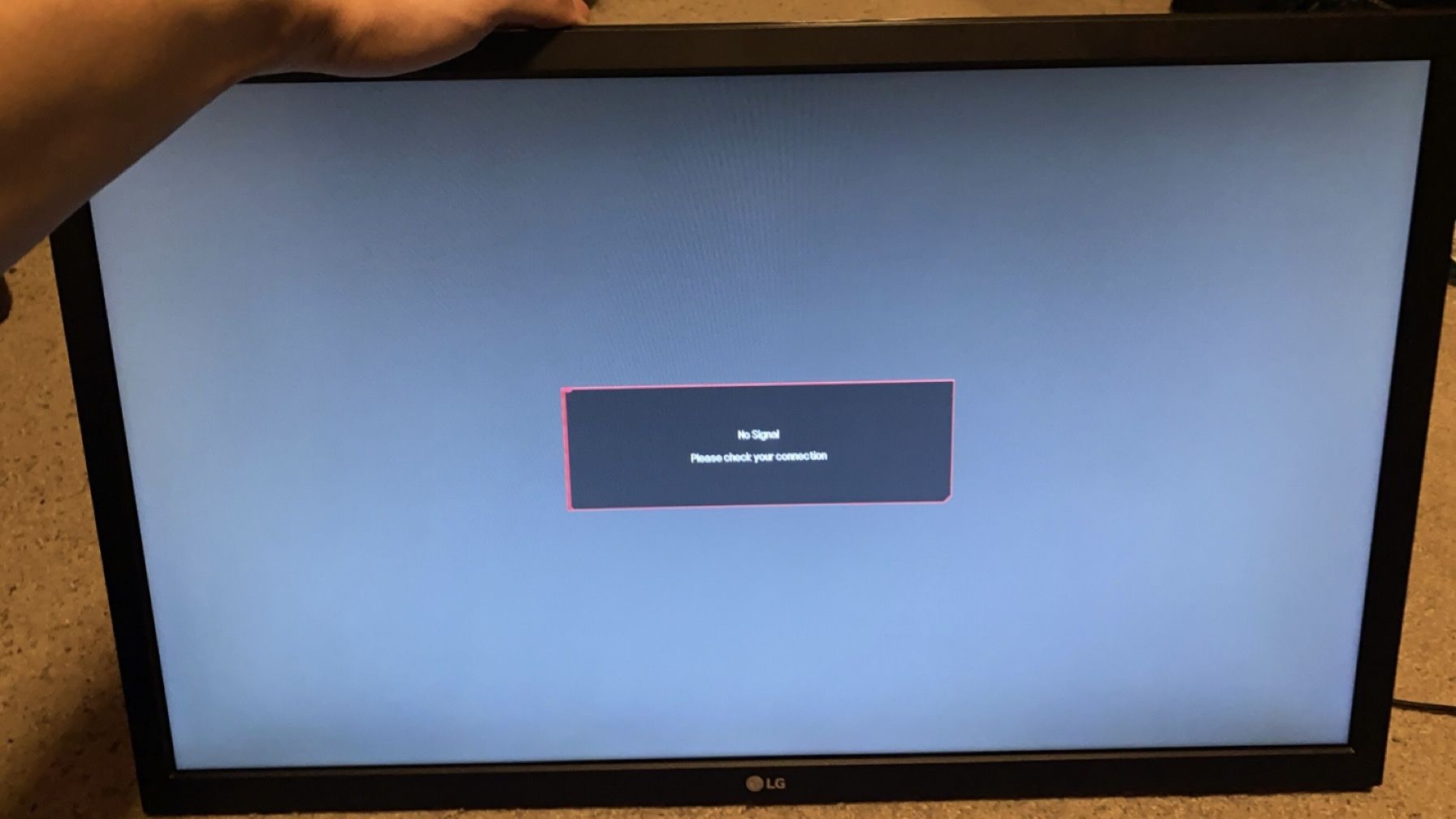 LG 24” 144Hz Gaming Monitor