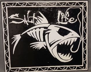 Salt life plaque