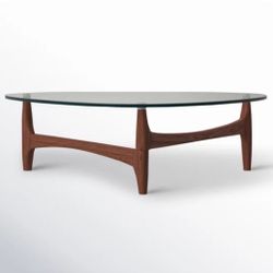 AllModern Etna Glass Coffee Table 