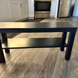 Black Console Table / TV Stand $35