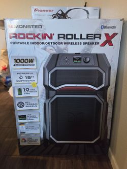 Monster x roller speaker