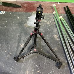 Video Tripod With A Dolly 