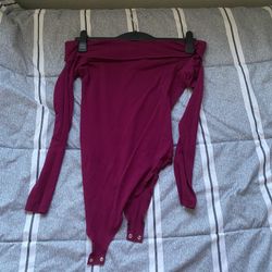 Magenta Bodysuit