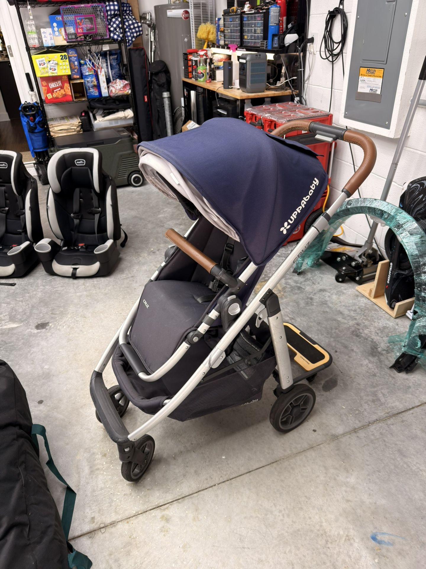 Uppababy Cruz Stroller With Piggyback