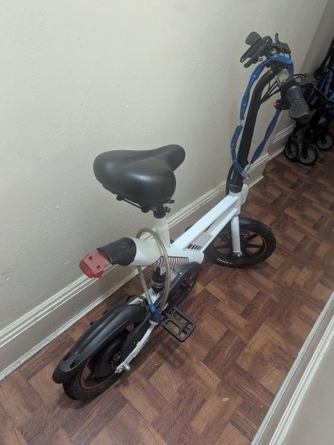 Electric Bike White