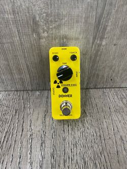Donner Yellow Fall Effect Pedal