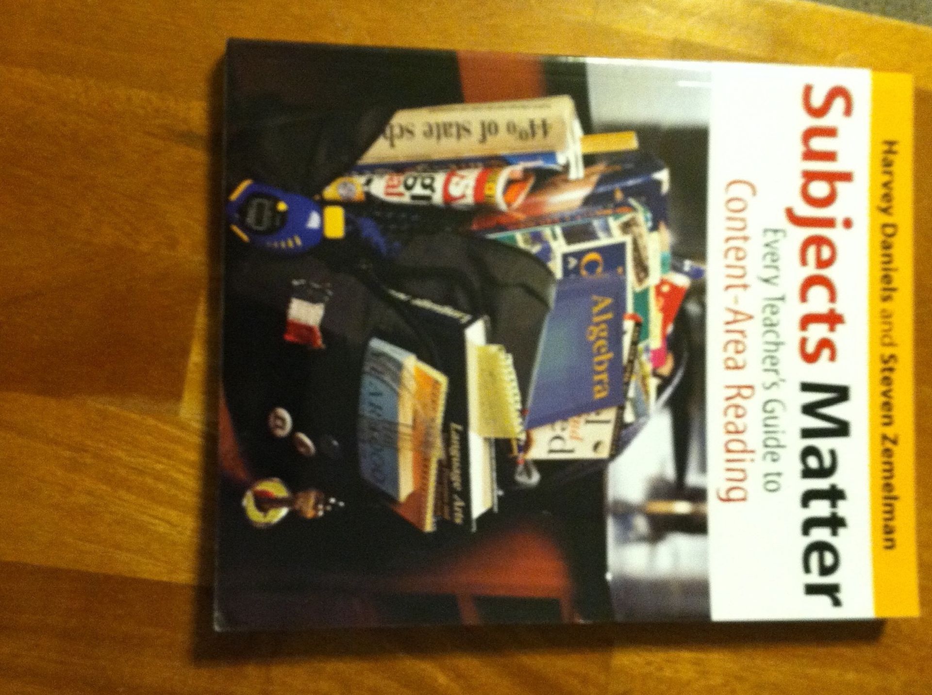 Book Subjects Matter: Teachers Guide To Reading