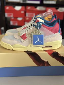 Jordan 4 Union Guava