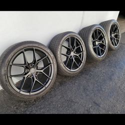 21" Avant Garde rims Falken Tires 