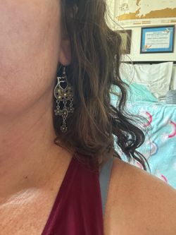 Three pairs of earrings