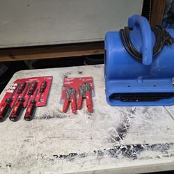 Blower And New MILWAUKEE Tools 