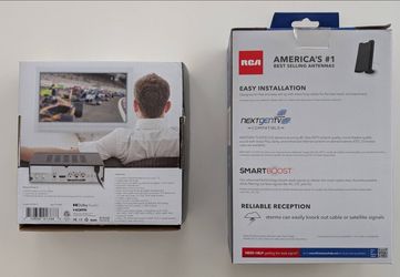 Digital Converter Box (PVR) + RCA Amplified HDTV Antenna