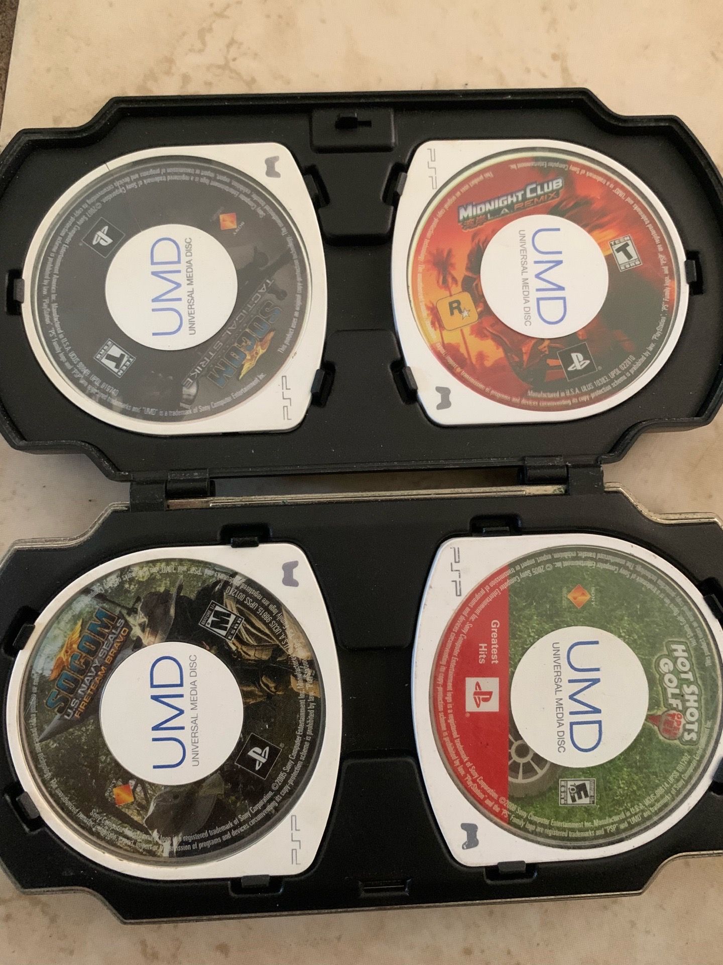 PSP games n movies