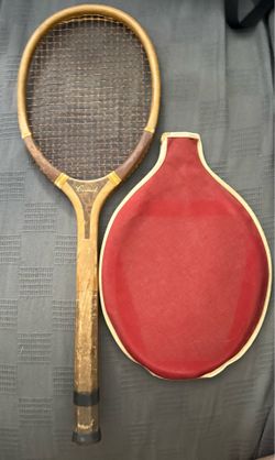 Antique 1920’s Wright & Ditson Comet Wood Tennis Racquet