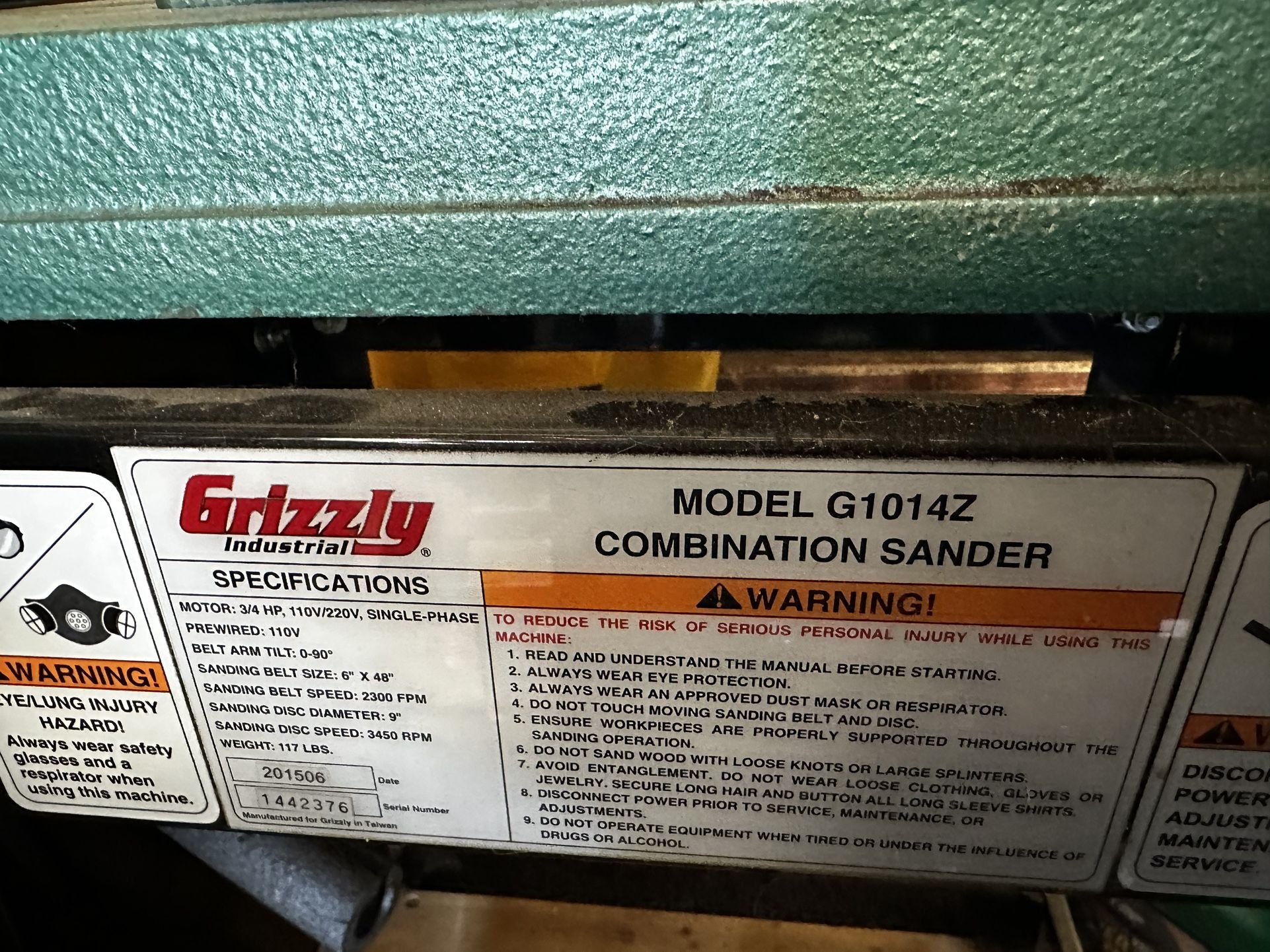 Combination Sander