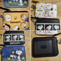 Snoopy ID Coin Wallet $6 Each 