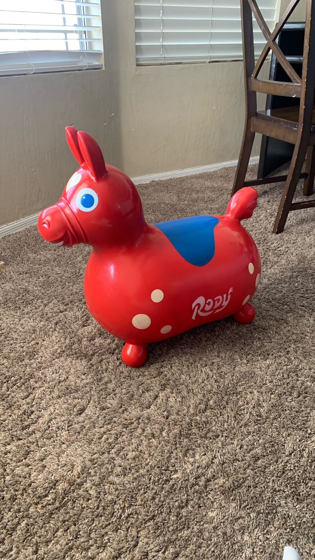 Rody Bouncy Horse Inflatable Toy Made In Italy