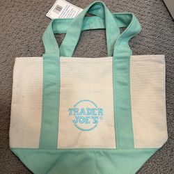 Trader joe Pastel green Tote Bag