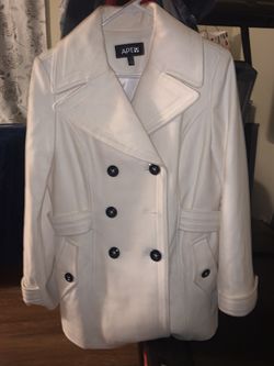 Peacoat white
